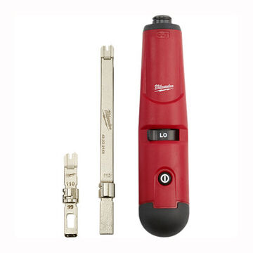 Tool Punchdown, 4.65 In Wd, 10.65 In Lg, 1.5 In Ht Battery Operated, Aa, 3 V