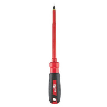 Screwdriver Insulated, No. 1, 7 In Lg, Alloy Steel