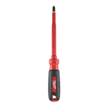 Screwdriver Insulated, No. 3, 10-1/2 In Lg, Alloy Steel