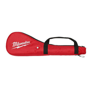 Case Urinal Auger, 1680d Ballistic Nylon, 27-1/4 In Lg, Red