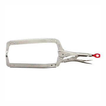 Regular Locking C-Clamp, Forged Alloy Steel, 9-1/2 in Jaw Opening