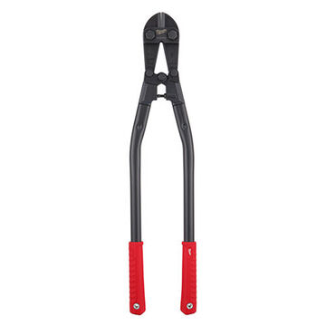 Bolt Cutter Sharpenable, Forged Steel Blade, 1.25 In Jaw, 1/2 In Capacity, 31.25 In Oal