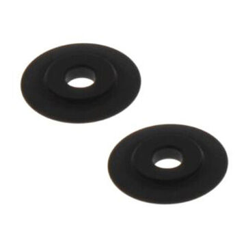 Cutter Wheel Replacement, High Carbon Steel, 3/5 In Dia, 0.2 In Thk, For Mini And Constant Swing Copper Tubing Cutter, Black