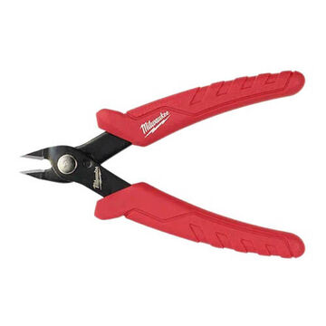 Pliers Diagonal Cutting Flush Cutter, 18 Awg, 9/64 In Wd, 13/16 In Lg Jaw, Steel, 8 In Lg