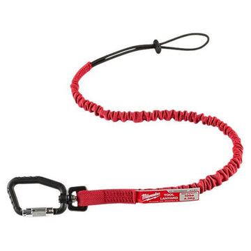 Tool Lanyard, Nylon And Rubber, 10 Lb Capacity, 6/pk