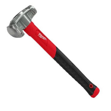 4-in-1 Lineman's Hammer, Fiberglass Handle, 15 in Oal, 1-3/4 in Round Face, Head: Steel 4-1/2 in