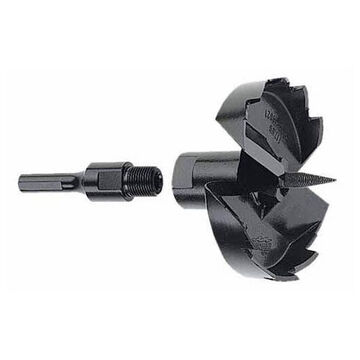 Bit Standard Selfeed, Hss, 4-1/8 In Dia, 3-flat