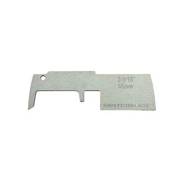 Blade Replacement, 2-1/8 In Wd, Hardened Steel