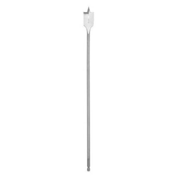 Bit Stubby Boring, Hss, 3/8 In Dia, Flat Flute, 5 In Flute, 16 In Oal