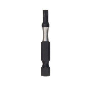 Impact Screwdriver Bit, T10, 2 in lg, Torx, Alloy Steel