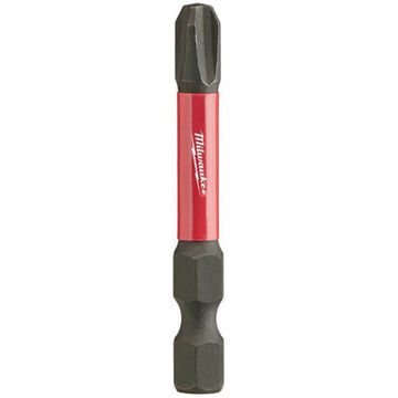 Impact Screwdriver Bit, No. 3, 2 in lg, Phillips, Alloy Steel