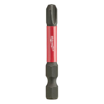 Bit Impact Screwdriver, No. 3, 2 In Lg, Phillips, Alloy Steel
