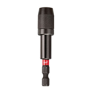 Bit Holder Impact Magnetic, Steel, 1/4 In Drive, Hex, 2-7/8 In Oal