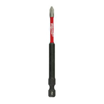 Bit Impact Screwdriver, No. 1, 3-1/2 In Lg, Phillips, Alloy Steel