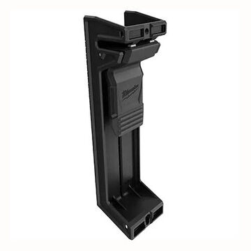 Clip Laser Track, Glass Filled Nylon, 2.6 In Wd, 2.4 In Lg, 10 In Ht, Black