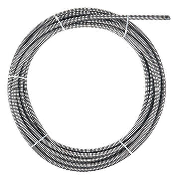Inner Core Drum Cable, Steel, Coupling Connection, 25 ft Maximum Run, 5/8 in Dia, For MX FUEL™ Drum Machine