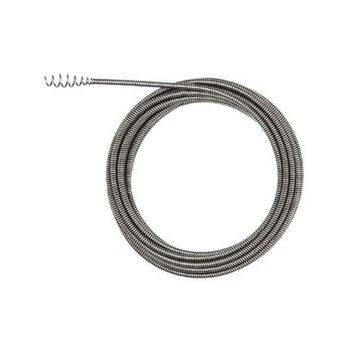 Drop Head Replacement Cable, Steel, Drop Head Connection, 25 ft Maximum Run, 1/4 in Dia, For TRAPSNAKE Hand Spinner