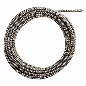 Handheld Coupling Cable, Steel, 3/8 in Dia, Coupling Connection, 1-1/4 to 2-1/2, Capacity, 35 ft Maximum Run
