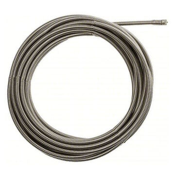 Handheld Coupling Cable, Steel, 3/8 in Dia, Coupling Connection, 1-1/4 to 2-1/2, Capacity, 25 ft Maximum Run