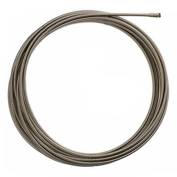 Inner Core Coupling Cable, Steel, 3/8 in Dia, Coupling Connection, 1-1/4 to 2-1/2, Capacity, 50 ft Maximum Run