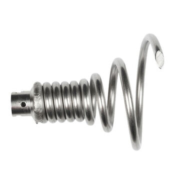 Auger Funnel, Steel, Interlocking Cable Connection, Rust Guard Plated, 5/8 In, 3/4 In, For Mx Fuel™ Drum Machine