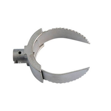Root Cutter, Steel, 3 in lg, Rust Guard Plated