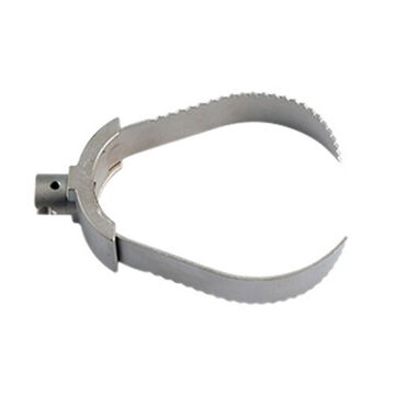 Root Cutter, Steel, 7/8 in Size, Rust Guard Plated, For M18 Sectional Machine