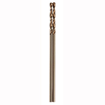 Bit Metric Jobber Drill, Cobalt, 1 Mm Dia, Spiral, 0.47 In Flute, 1.3 In Oal