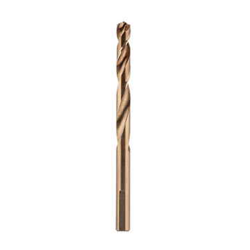 Metric Jobber Drill Bit, Cobalt, 7.5 mm Dia, Spiral, 2.72 in Flute, 4.3 in OAL