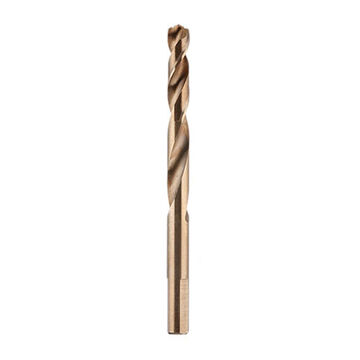 Metric Jobber Drill Bit, Cobalt, 8.5 mm Dia, Spiral, 2.95 in Flute, 4.9 in OAL