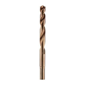 Metric Jobber Drill Bit, Cobalt, 11 mm Dia, Spiral, 3.7 in Flute, 5.6 in OAL