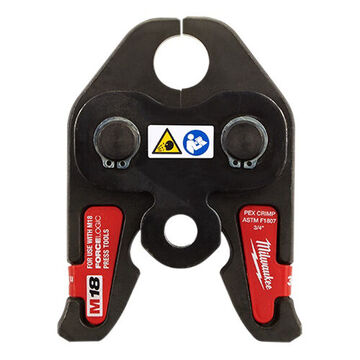 Crimp Jaw Standard; Extended, Steel Jaw, Pex, Capacity 3/4 In, For M18™ Force Logic™ Press Tool
