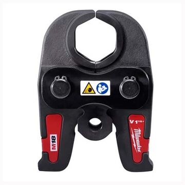 Press Tool Jaw Extended Standard, Steel, 1-1/2 In Capacity