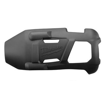 CPIW Tool Boot, Proprietary Rubber, Powder Coated, Black, 3.3 in wd, 7.3 in lg, 7.7 in ht, Black, For M18 FUEL™ Compact Impact Wrench