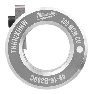 Cable Stripper Bushing Quick-change, Aluminum Body, 300 Mcm Size
