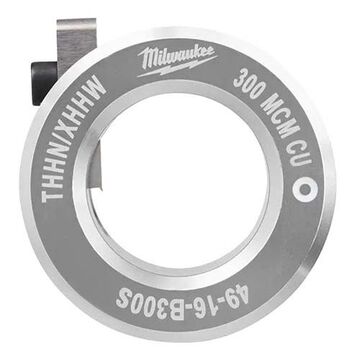 Quick-Change Cable Stripper Bushing, Aluminum Body, 300 MCM Size