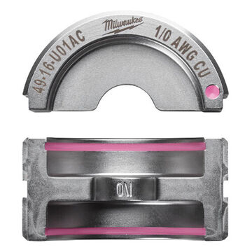Die Upper And Lower U, Stainless Steel, 1 Awg, 2 In X 2.15 In X 1.3 In