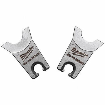 Die Upper And Lower W Style Crimping Tool, Stainless Steel, Copper/aluminum Conductor, 6 Ton Cutting