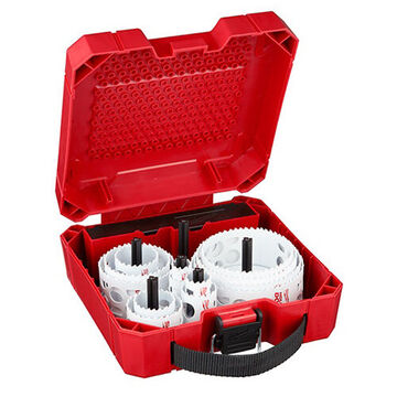 Hole Saw Kit General-purpose, Bi-metal, 1/4 In Dia X 3-1/2 In Lg, 20 Peace