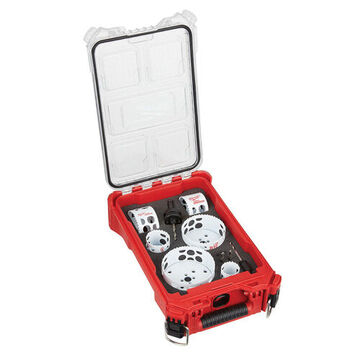 Hole Cutter Kit Multi-purpose Single Ended, Steel, 10 Pieces