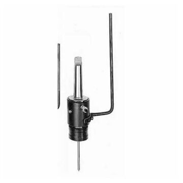 Cutter Arbor Taper To Quick-change, Hss, 3-flat Shank, 3/4 In Shank, Round Shank, Parabolic Flute