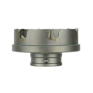 Hole Cutter Quick-change, 2-1/2 In Cut Dia, 1/8 In Cut Thk, Material Cut: Mild Steel, Stainless Steel