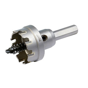 Hole Cutter One-piece, 1/4 In Dia, Carbide