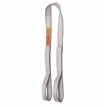 Élingue oeil plat Type-3 Web, nylon, 1 pouce x 8 pied, attelage vertical de 1 600 lb, attelage Choker de 1 250 lb, attelage de panier de 3 200 lb