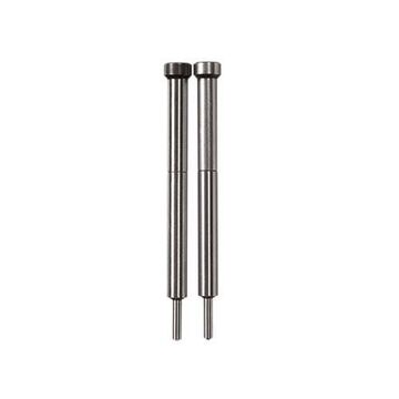 Retractable Pilot Pin, Steel, 3-11/32 in Oal, 3 mm Dia, 12.9 mm ht Head