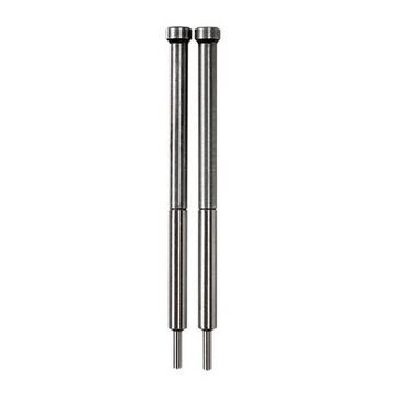 Retractable Pilot Pin, Steel, 6.35 mm Dia shank, 110.3 mm lg, 3 mm Dia, 12.9 mm ht