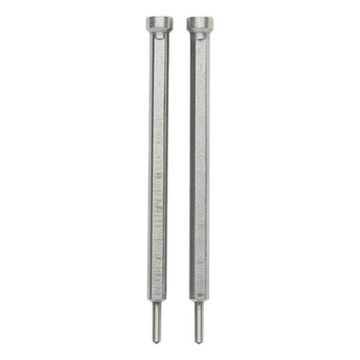 Retractable Retractable Pin, Steel, 1-1/16 in Dia, 3.907 in Oal, Flat Head