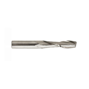Long End Mill, High Speed Steel, Tin Coated, 2-Flute, 1-1/4 in Shank, 1-1/2 in dia x 5-1/2 in lg, 1/Pack