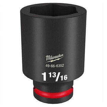 Socket Deep Length Impact, 1-13/16 In Socket, 3/4 In Drive, 2-39/64 In Lg, Forged Steel