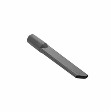 Crevice Tool, Plastic, 1-1/2 in Dia, 11-5/32 in lg, For Wet or Dry Vacuum, Gray